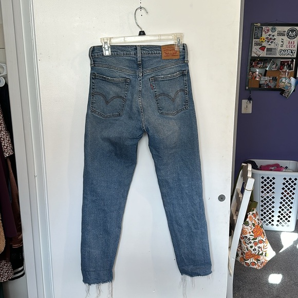 Levi Strauss & Co Straight Leg Wedgie Jeans Size 27 - Picture 2 of 5